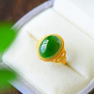 Nhẫn ngọc bích size lớn