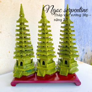 Tháp văn xương serpentine 38cm